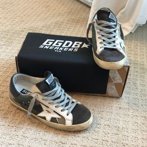 Camo golden goose superstar size 5!